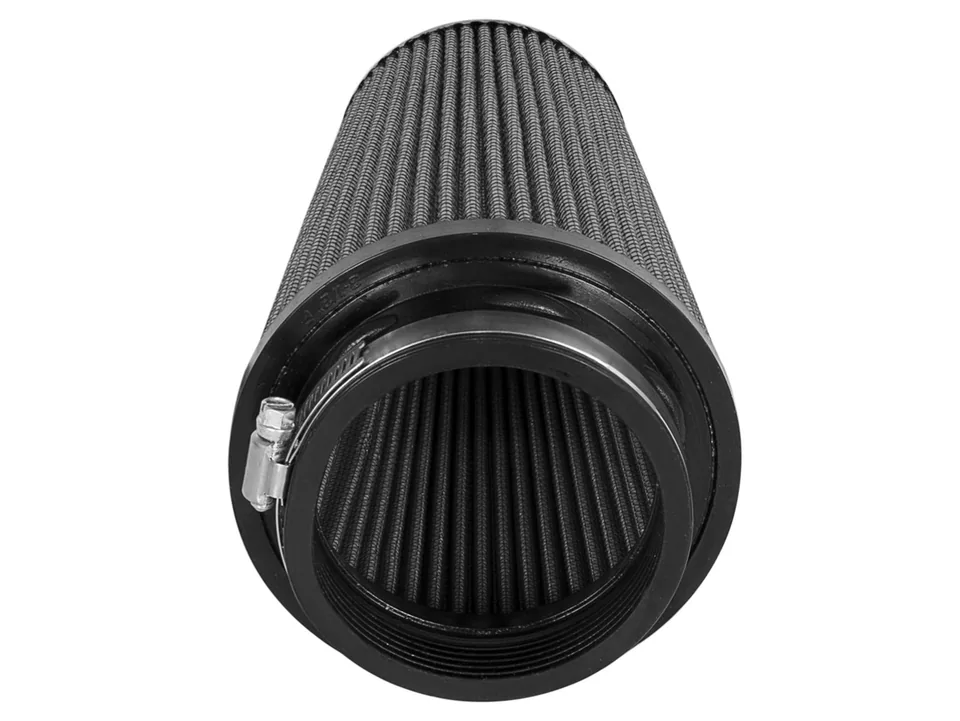 aFe Magnum FLOW Pro DRY S Replacement Air Filter (Pair) F-3.5in. / B-5in. / T-3.5in. (Inv) / H-8in. 21-91117-MA 3 of 5