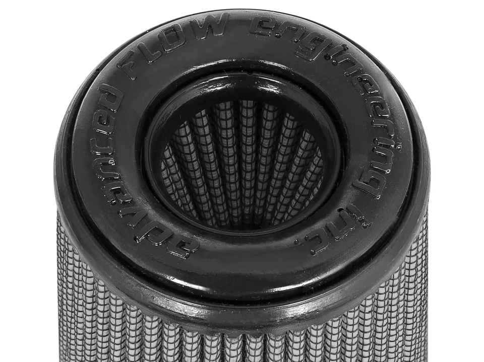 aFe Magnum FLOW Pro DRY S Replacement Air Filter (Pair) F-3.5in. / B-5in. / T-3.5in. (Inv) / H-8in. 21-91117-MA 4 of 5