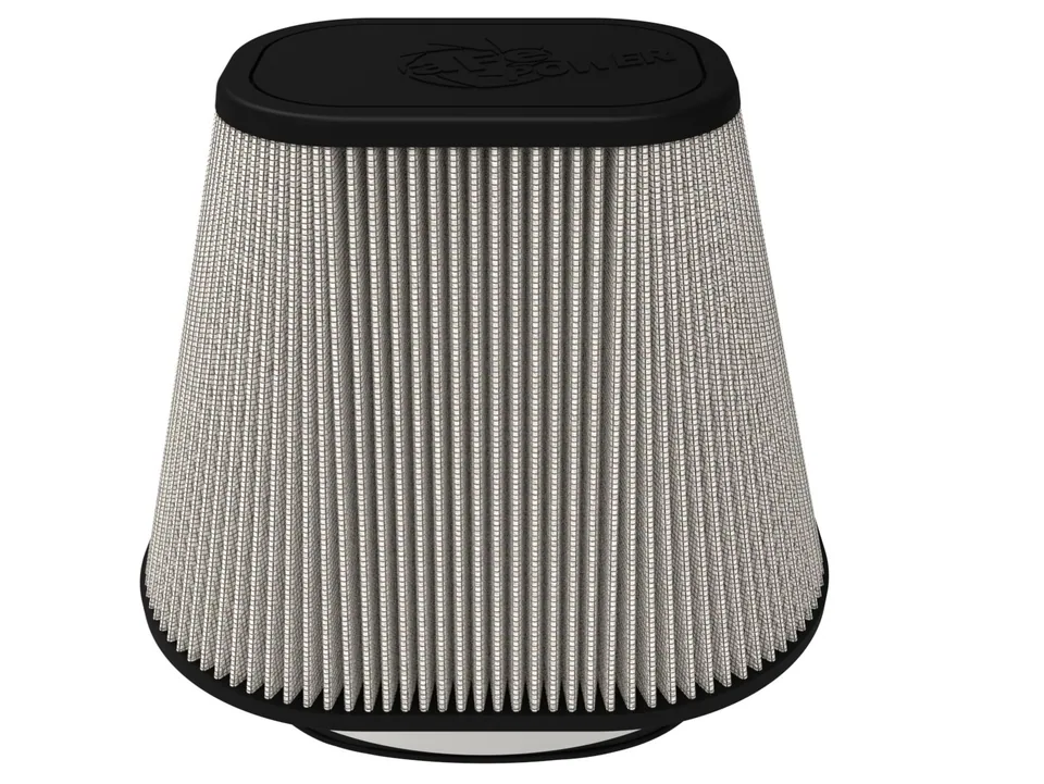 aFe Magnum FLOW Pro DRY S Universal Replacement Air Filter F-4in. / B-6in. / T-4.5in. (Inv) / H-6in. 21-91020 1 of 4