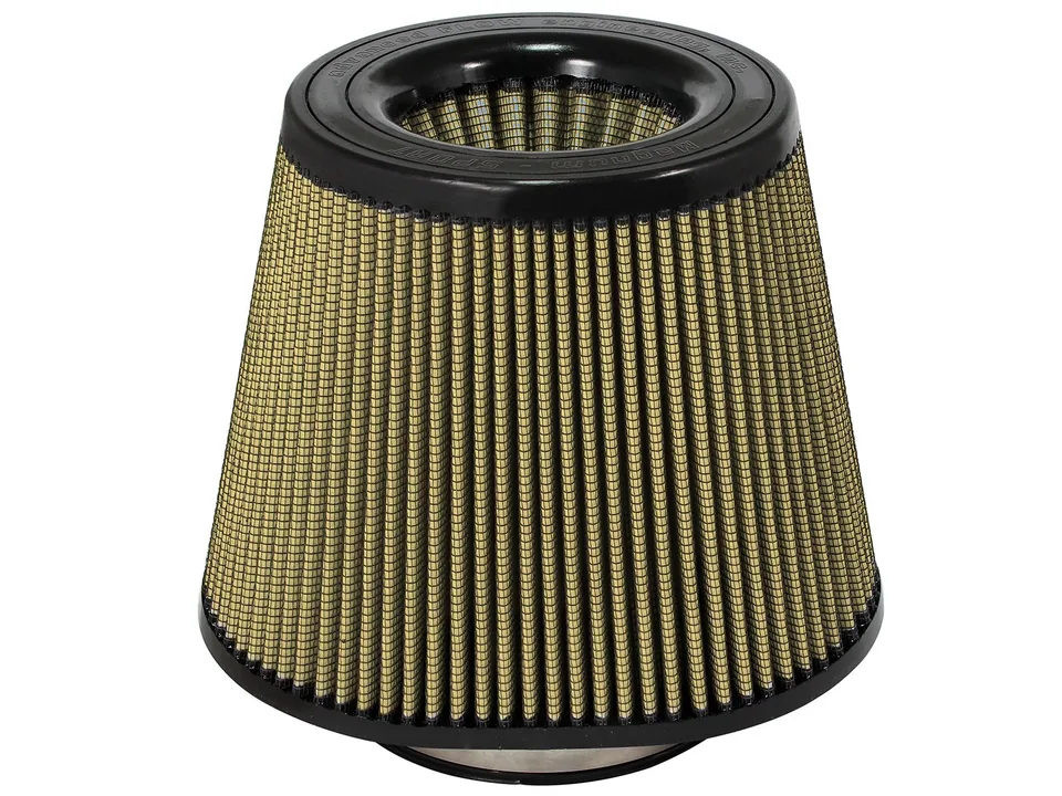 aFe Magnum FLOW Pro GUARD 7 Intake Replacement Air Filter 5.5 F / (7x10) B / 7 T (Inv) / 8in H 72-91018 1 of 3