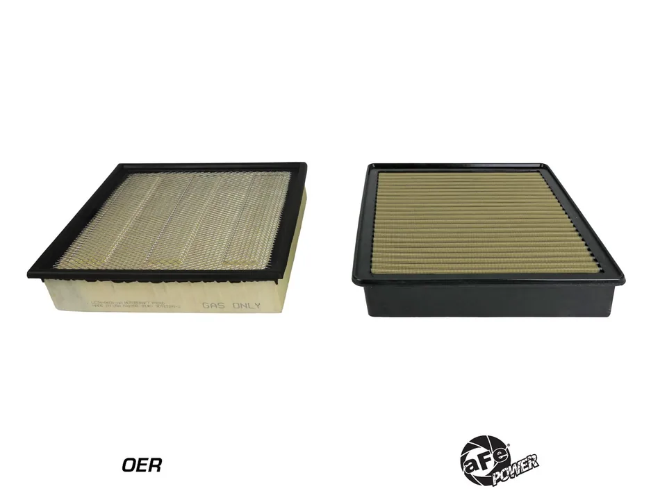 aFe Magnum FLOW Pro GUARD 7 OE Replacement Filter 20-21 Ford Diesel Trucks V8 6.7L (td) 73-10305 3 of 5