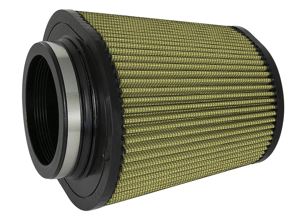 aFe Magnum FLOW Pro GUARD 7 Replacement Air Filter 4.5 F / (9x7.5) B / (6.75 x 5.5) T (Inv) / 9in. H 72-91127 2 of 4