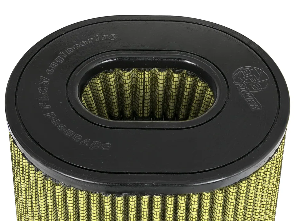 aFe Magnum FLOW Pro GUARD 7 Replacement Air Filter 4.5 F / (9x7.5) B / (6.75 x 5.5) T (Inv) / 9in. H 72-91127 3 of 4