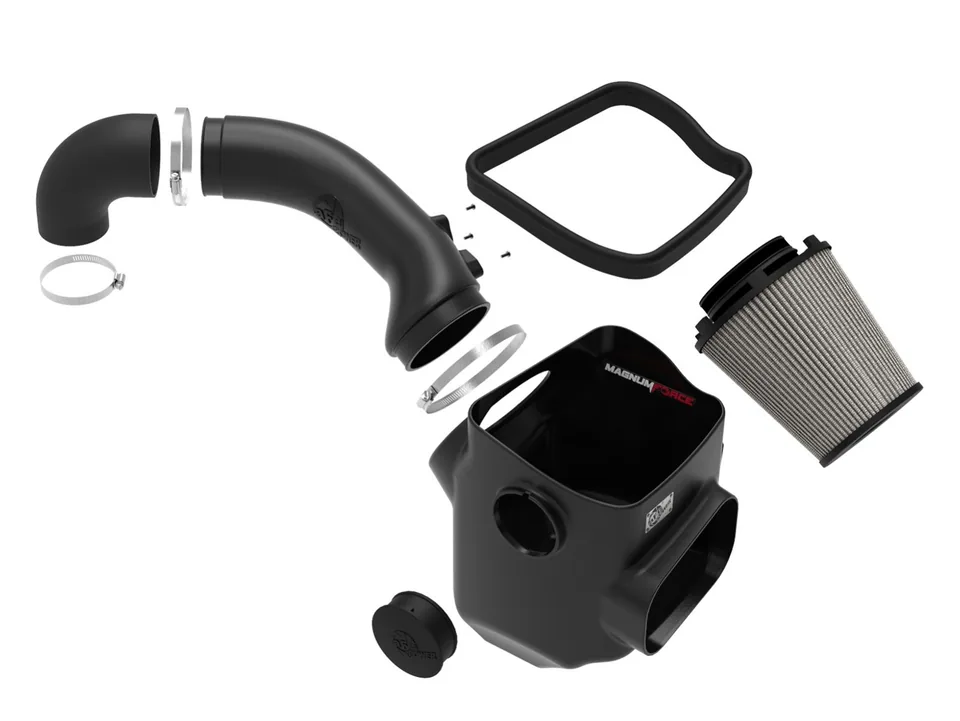 aFe Magnum FORCE Stage-2 Cold Air Intake System w/ Pro DRY S Media 16-19 Nissan Titan XD V8-5.0L(td) 54-13026D 2 of 6