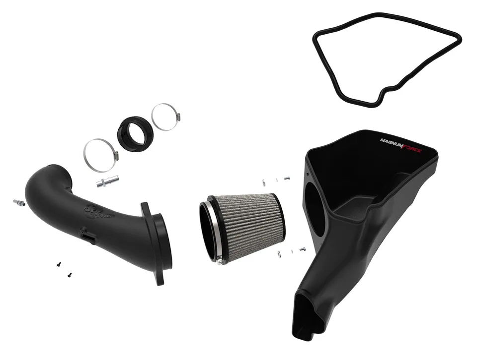 AFe Magnum FORCE Stage-2 Cold Air Intake System w/Pro Dry S Media 18-23 Ford Mustang GT 54-13039D 2 of 6