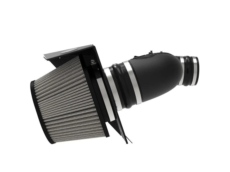 aFe Magnum FORCE Stage-2 Pro DRY S Intake System 11-15 GM Diesel Trucks V8 6.6L (td) LML 51-32322 4 of 5