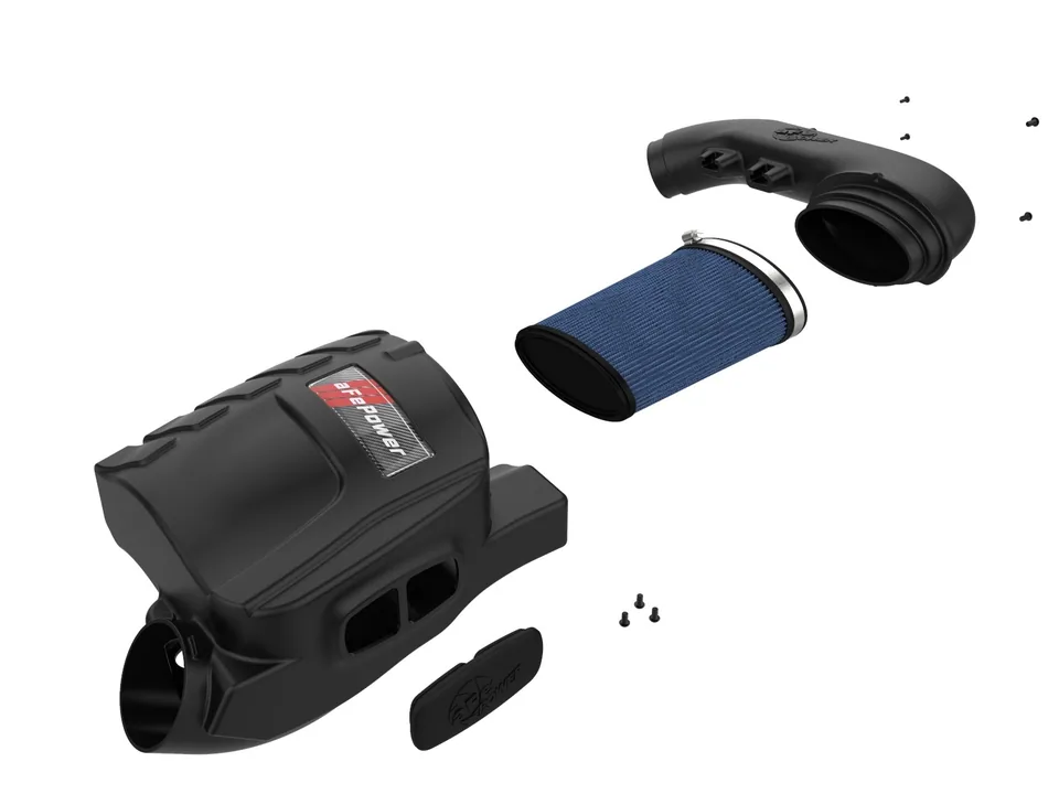 aFe Magnum Force Stage-2Si Cold Air Intake System w/ Pro 5R Media 11-18 BMW X5 (F15) / 11-19 X6 (F16)  3.0L 54-83043R 2 of 6