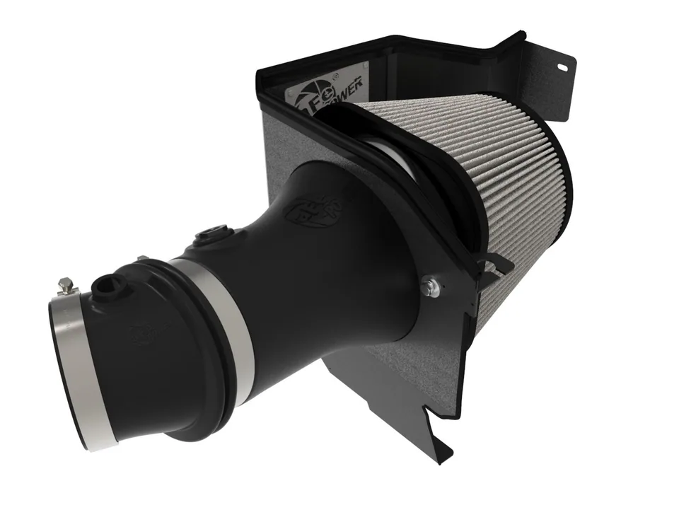 aFe Magnum FORCE Stage-2XP Cold Air Intake System w/Pro DRY S 17-23 Dodge Challenger/Charger Hellcat - Media Black 54-12852D 4 of 6