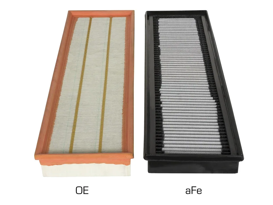 aFe MagnumFLOW 14-17 Porsche 911 Turbo / Turbo S 3.8L (tt) Pro DRY S Air Filter 31-10276 3 of 4