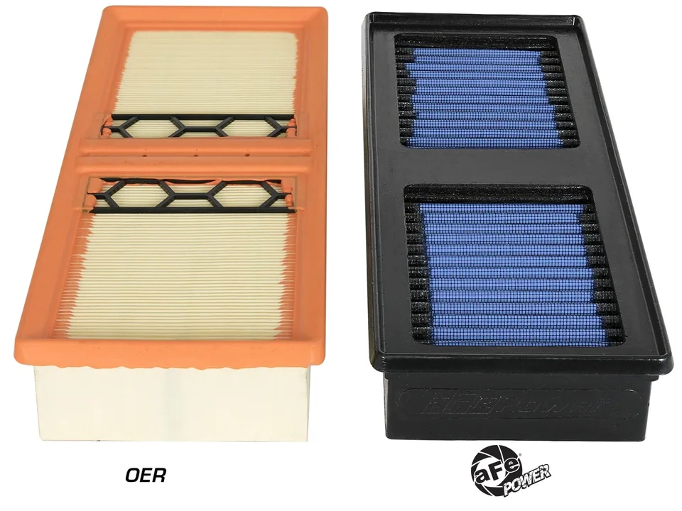 aFe MagnumFLOW Air Filters IAF P5R 17-18 Alfa Romeo Giulia L4-2.0L 30-10279 3 of 6