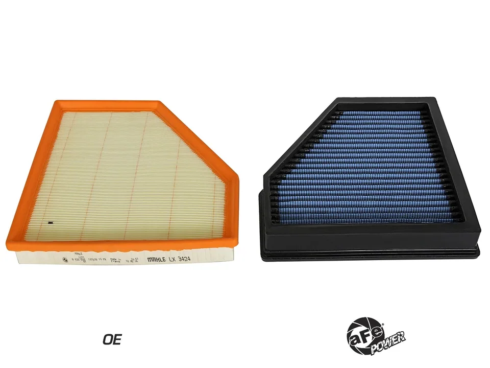 aFe MagnumFLOW Air Filters OER P5R A/F P5R BMW 340i/340ix F30/F31 3.0L B58 30-10270 3 of 3