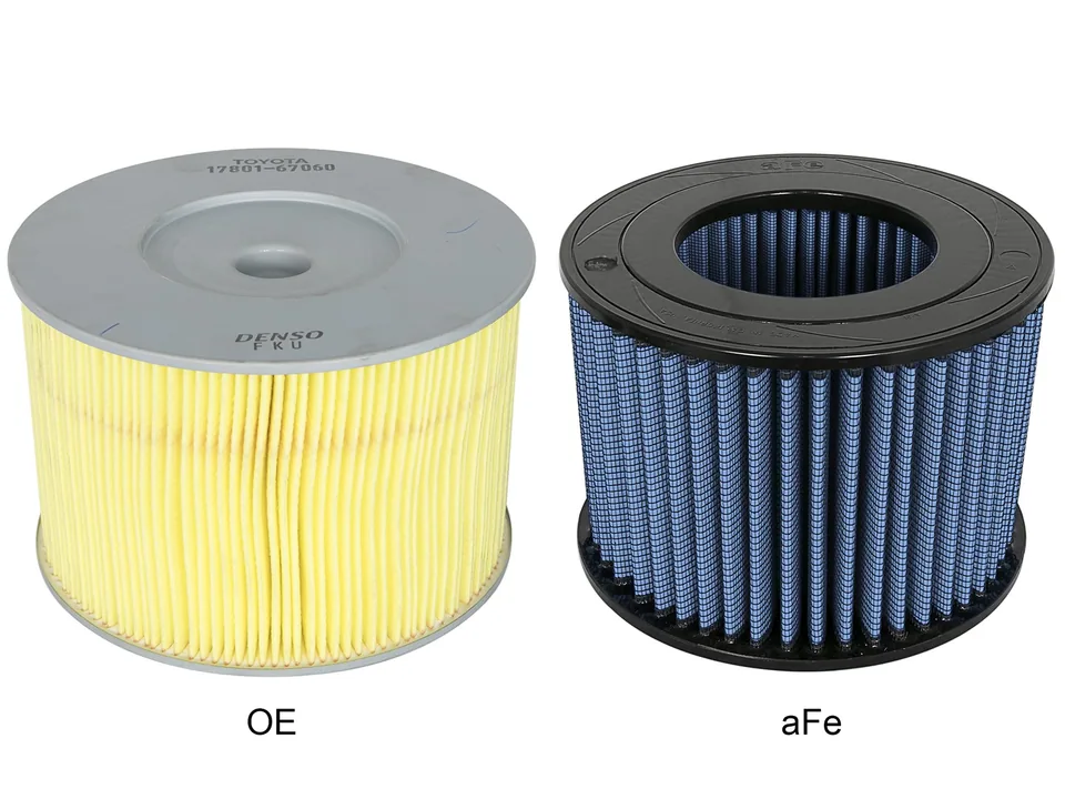 aFe MagnumFLOW Air Filters OER P5R A/F P5R Toyota Landcruiser 71-74 83-97 10-10008 2 of 2