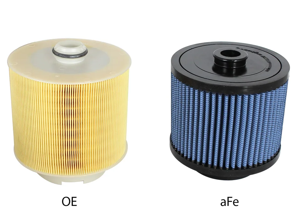 aFe MagnumFLOW Air Filters OER Pro 5R 05-11 Audi A6 Quattro (C6) V6 3.2L 10-10125 3 of 4