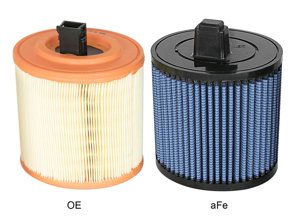 aFe MagnumFLOW Air Filters OER Pro P5R A/F 16-17 Cadillac ATS-V V6-3.6L (tt) 10-10138 2 of 4