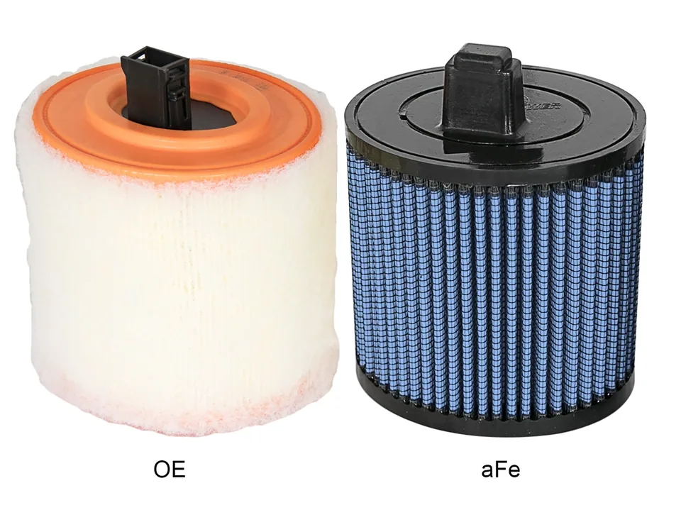 aFe MagnumFLOW Air Filters OER Pro P5R A/F 16-17 Cadillac ATS-V V6-3.6L (tt) 10-10138 3 of 4