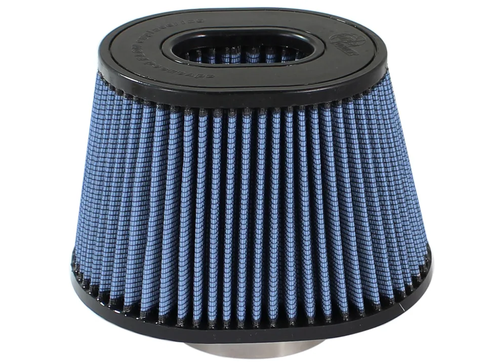 aFe MagnumFLOW Air Filters P5R Universal A/F 3.25in F x (9x6.5)in B x (6.75x5.5)in T x 3.375in H 24-91087 1 of 3