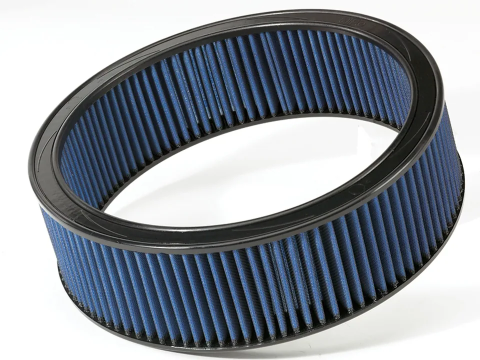 aFe MagnumFLOW Air Filters Round Racing P5R A/F RR P5R 14 OD x 12 ID x 3 H 18-11402 1 of 1