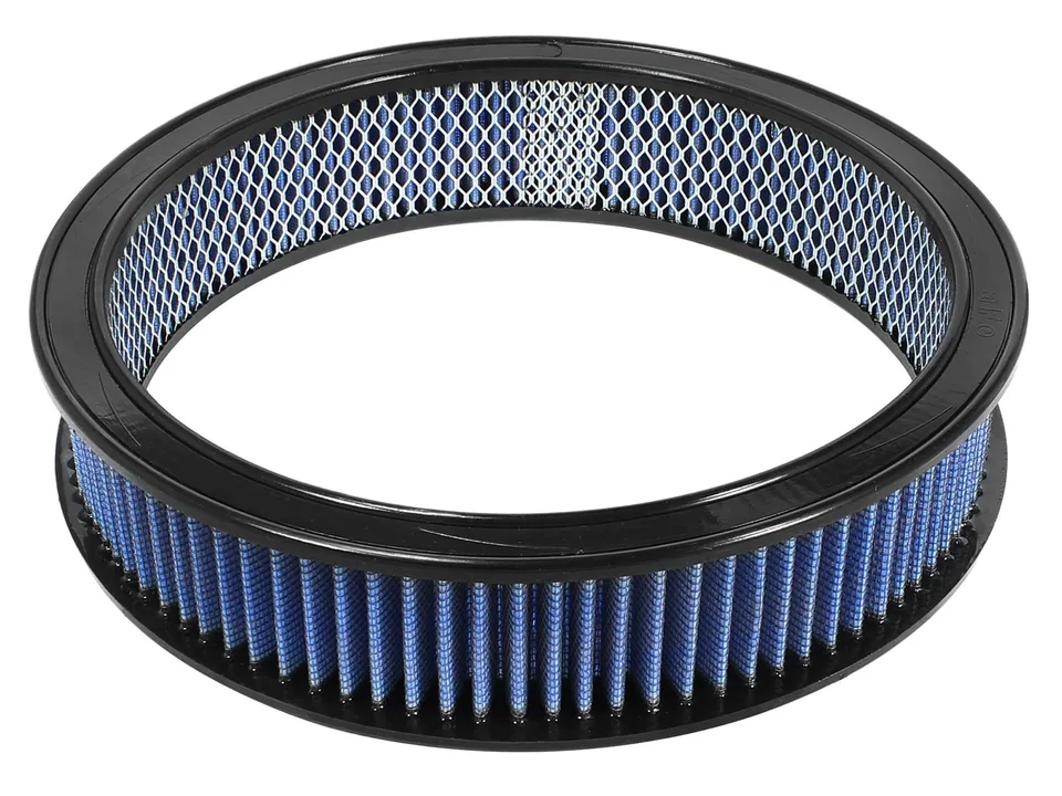 aFe MagnumFLOW Air Filters Round Racing P5R A/F RR P5R 14 OD x 12 ID x 3 H E/M 18-11403 1 of 3
