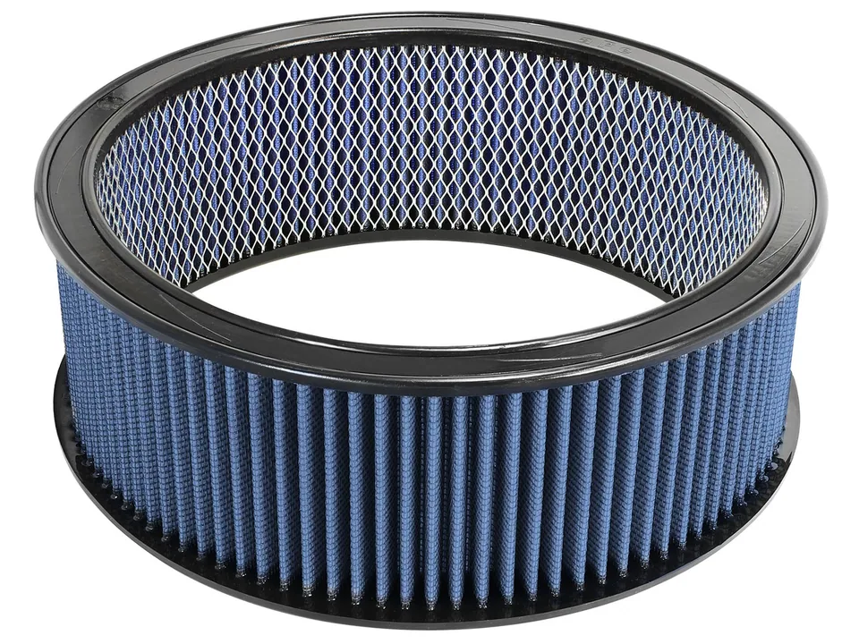 aFe MagnumFLOW Air Filters Round Racing P5R A/F RR P5R 14 OD x 12 ID x 5 H E/M 18-11406 1 of 3