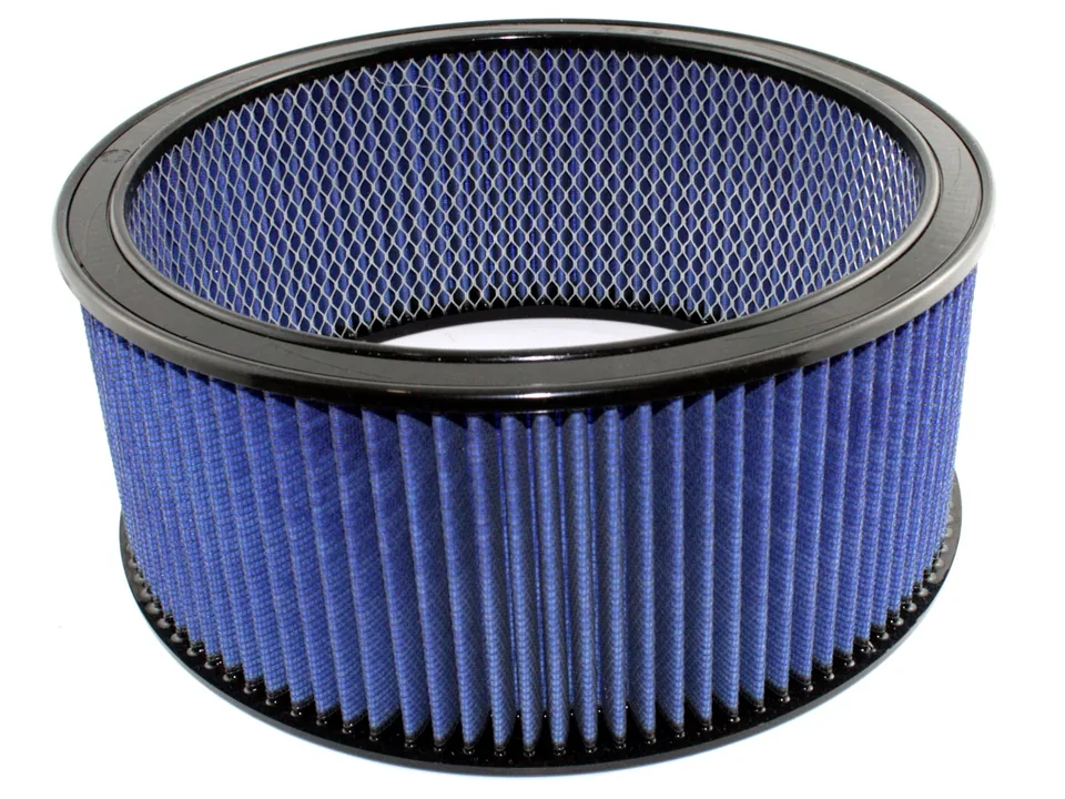 aFe MagnumFLOW Air Filters Round Racing P5R A/F RR P5R 14 OD x 12 ID x 6 H E/M 18-11407 1 of 1