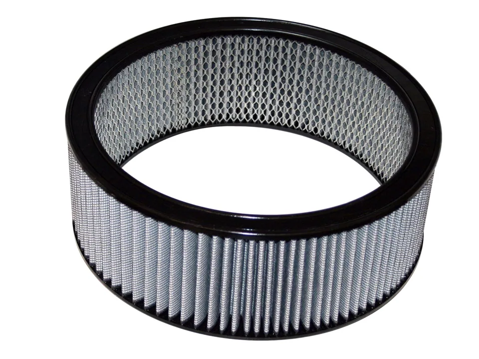 aFe MagnumFLOW Air Filters Round Racing PDS A/F RR PDS 14 OD x 12 ID x 3 H E/M 18-11423 1 of 1