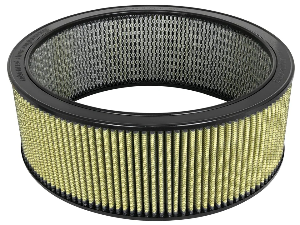 aFe MagnumFLOW Air Filters Round Racing PG7 A/F RR PG7 17.13 OD x 14.50 ID x 6 HT w/EM 18-11771 1 of 1