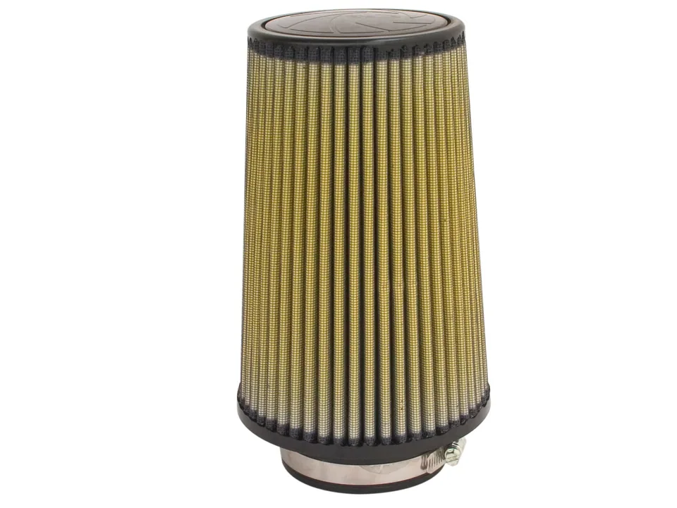 aFe MagnumFLOW Air Filters UCO PG7 A/F PG7 3-1/2F x 6B x 4-3/4T x 9H 72-35035 1 of 1