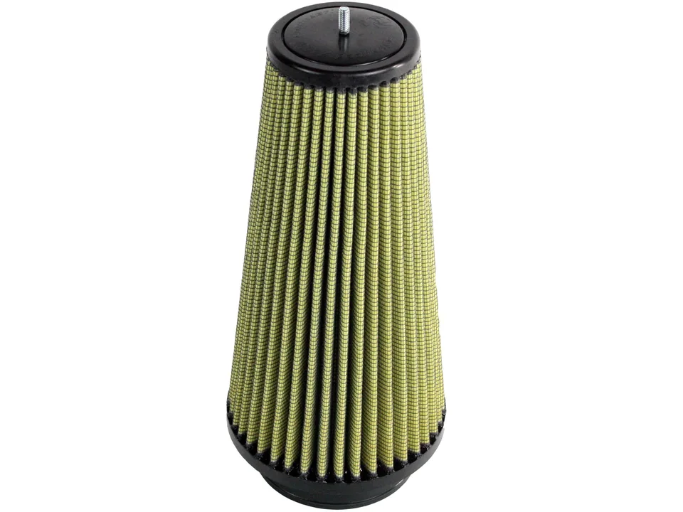 aFe MagnumFLOW Air Filters UCO PG7 A/F PG7 4F x 6B x 3-1/2T (w/ 1/4-20 Stud) x 12H 72-90068 1 of 2
