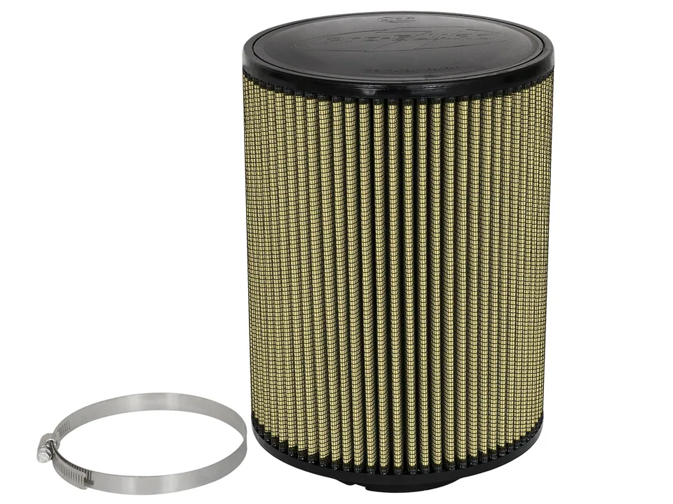 aFe MagnumFLOW Air Filters UCO PG7 A/F PG7 4F x 8-1/2B x 8-1/2T x 11H 72-90058 1 of 4
