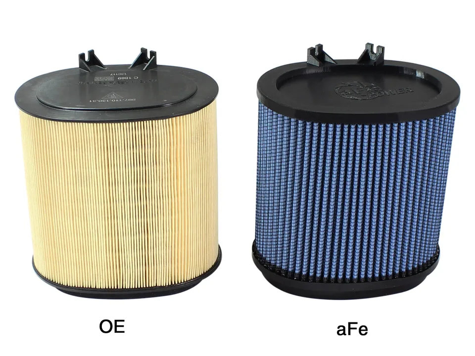 aFe MagnumFLOW OE Replacement PRO 5R Air Filters 09-12 Porsche 911 (977.2) H6 3.6L/3.8L 10-10126 2 of 3