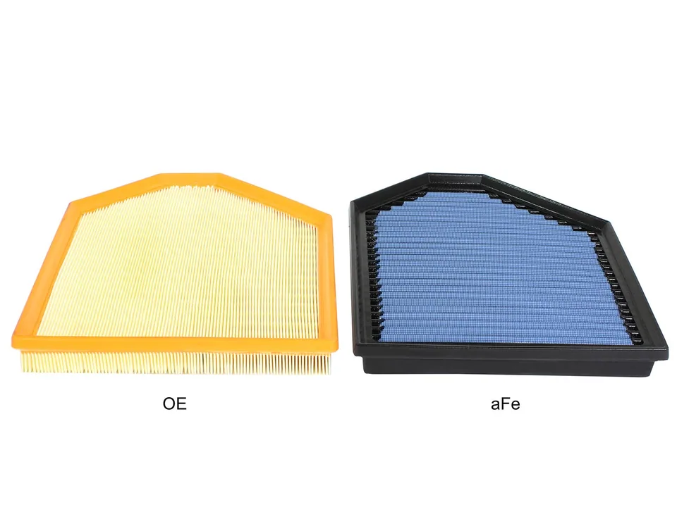 aFe MagnumFLOW OEM Replacement Air Filter PRO 5R 11-16 BMW X3 xDrive28i F25 2.0T 30-10257 4 of 4