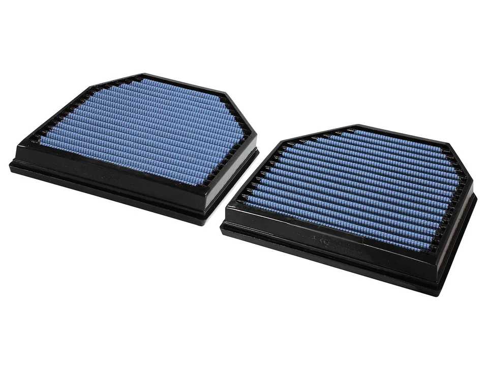 aFe MagnumFLOW OEM Replacement Air Filter PRO Dry S 2015 BMW M3/M4 (F80/F82) 3.0L S55 (tt) Qty. 2 31-10238 2 of 4