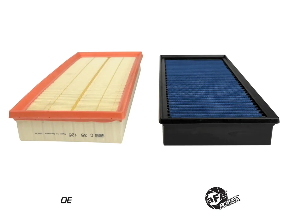 aFe MagnumFLOW Pro 5R OE Replacement Filter (Pair) 10-19 Land Rover Range Rover V8-5.0L 30-10284-MA 3 of 4