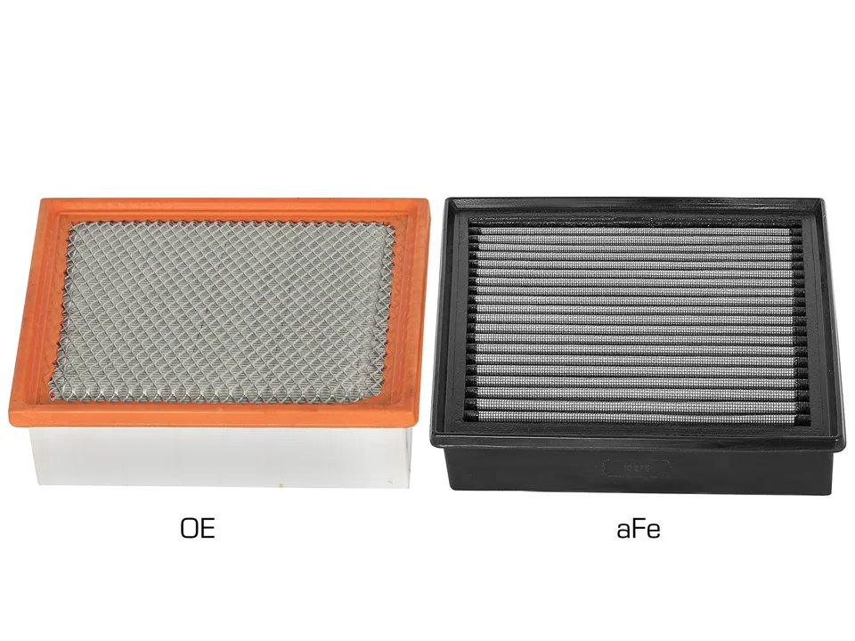 aFe MagnumFLOW Pro DRY S OE Replacement Filter 2017 GM Diesel Trucks V8 6.6L L5P 31-10275 3 of 3
