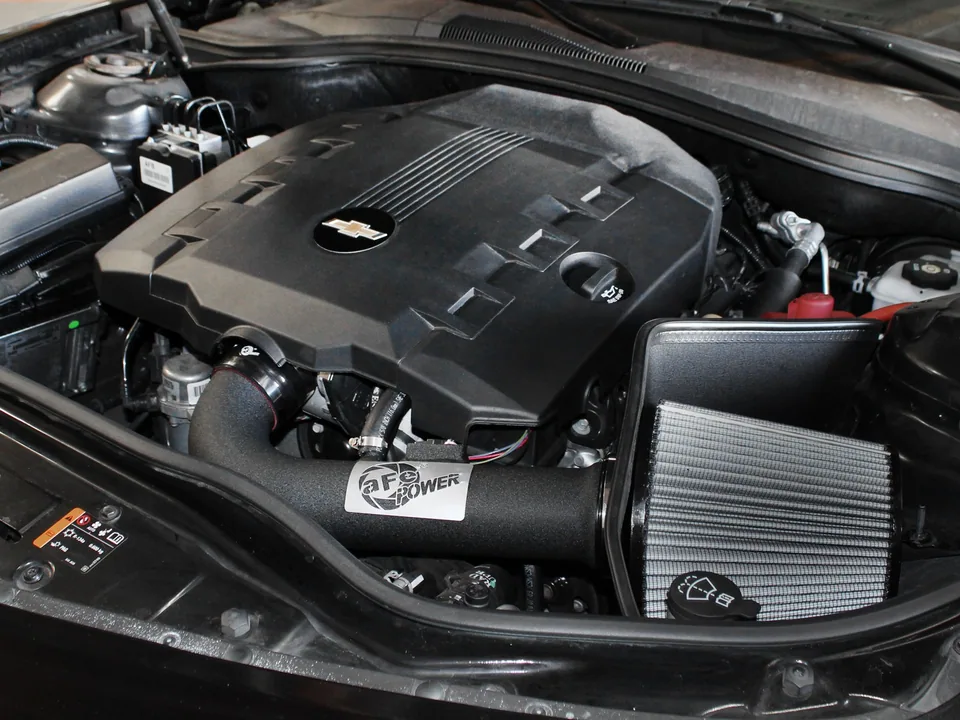 aFe MagnumFORCE Air Intake Stage-2 PRO Dry S 12-14 Chevrolet Camaro V6 3.6L 51-12022 4 of 4