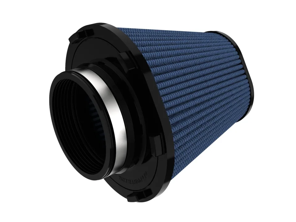 aFe MagnumFORCE Intake Replace Air Filter w/Pro5R Med 4in F x 7.75x6.5in B x 4.75x3.5in T x 7in H 24-90115 2 of 4