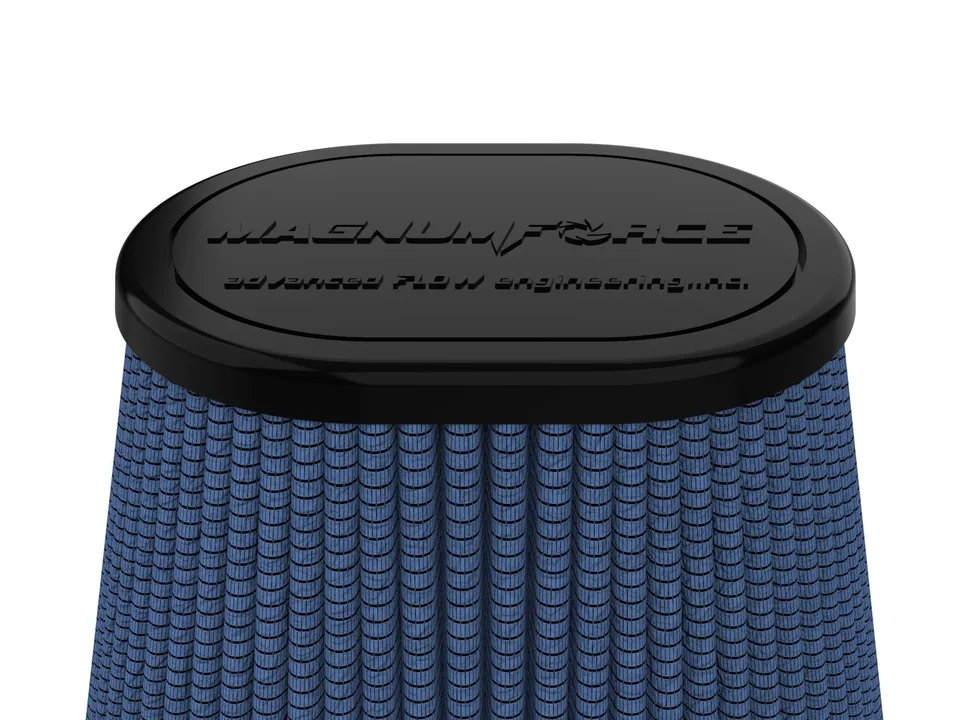 aFe MagnumFORCE Intake Replace Air Filter w/Pro5R Med 4in F x 7.75x6.5in B x 4.75x3.5in T x 7in H 24-90115 4 of 4