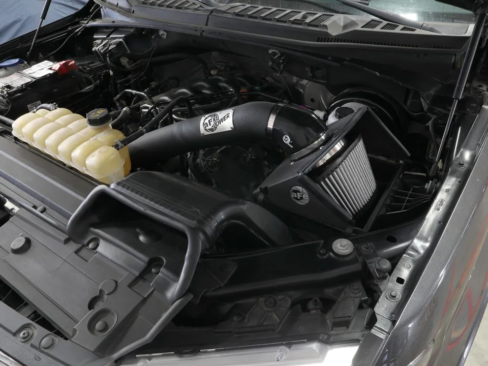 aFe MagnumFORCE Intakes Stage-2 Pro Dry S 2015 Ford F-150 5.0L V8 51-12742 3 of 6