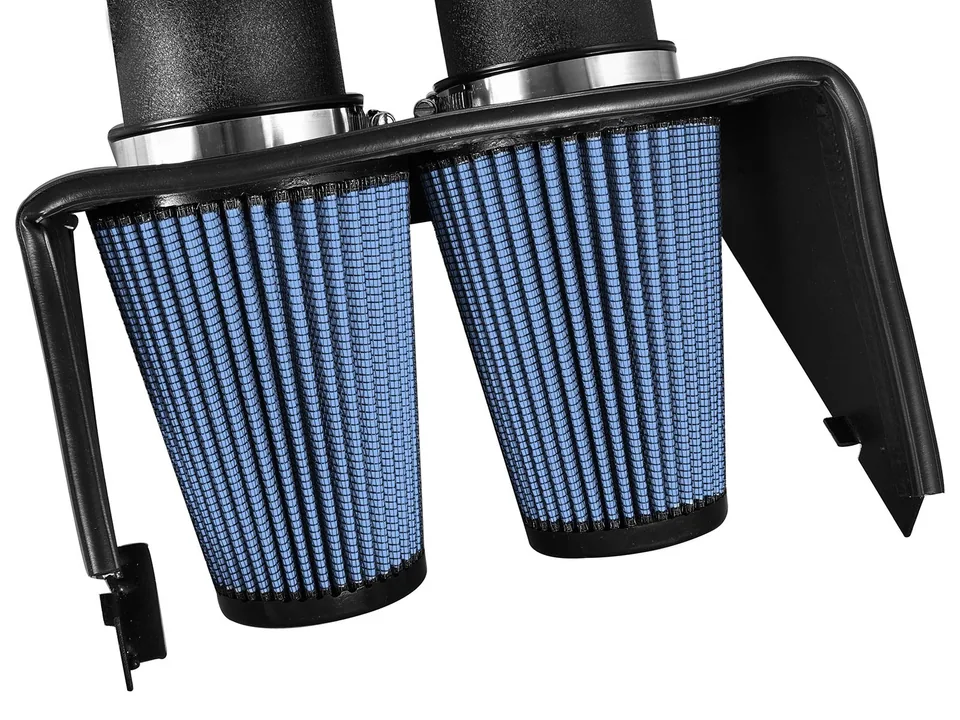 aFe MagnumFORCE Pro 5R Stage-2 XP Intake System 16 Ford F-150 EcoBoost V6-2.7L/3.5L (tt) (Blk) 54-12642-1B 5 of 6