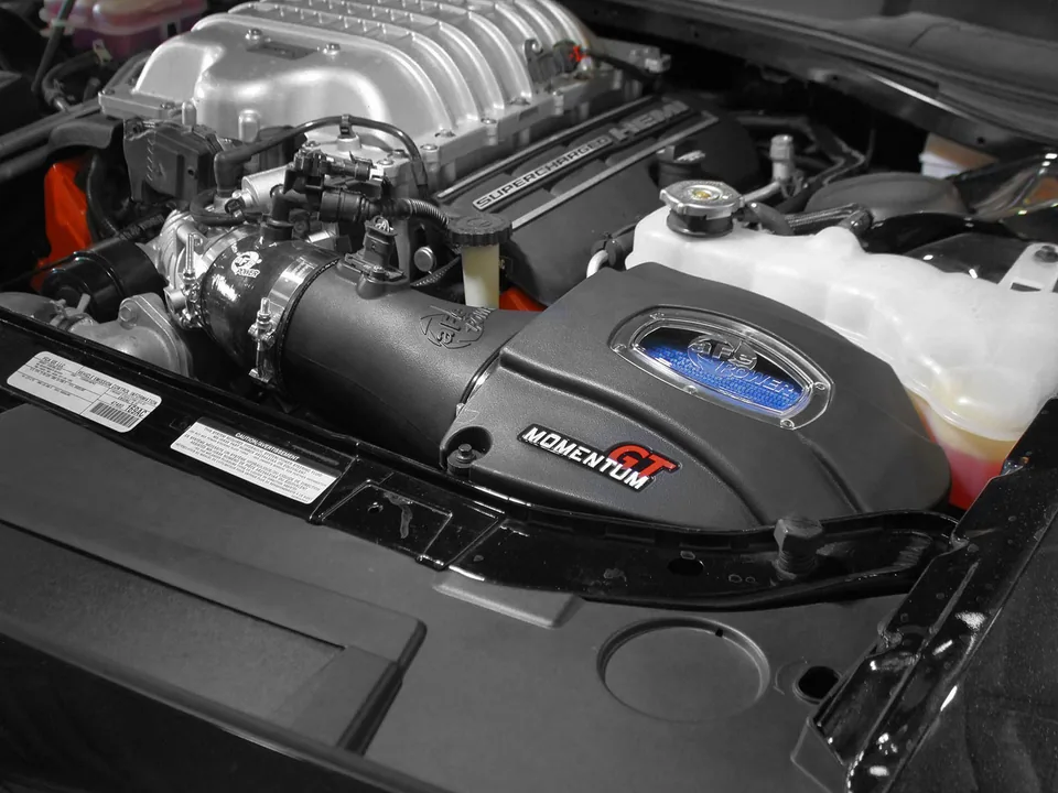 aFe Momentum Air Intake System PRO 5R w/ Extra Filter 2015 Dodge Challenger SRT Hellcat 6.2L (sc) 52-72204 2 of 6