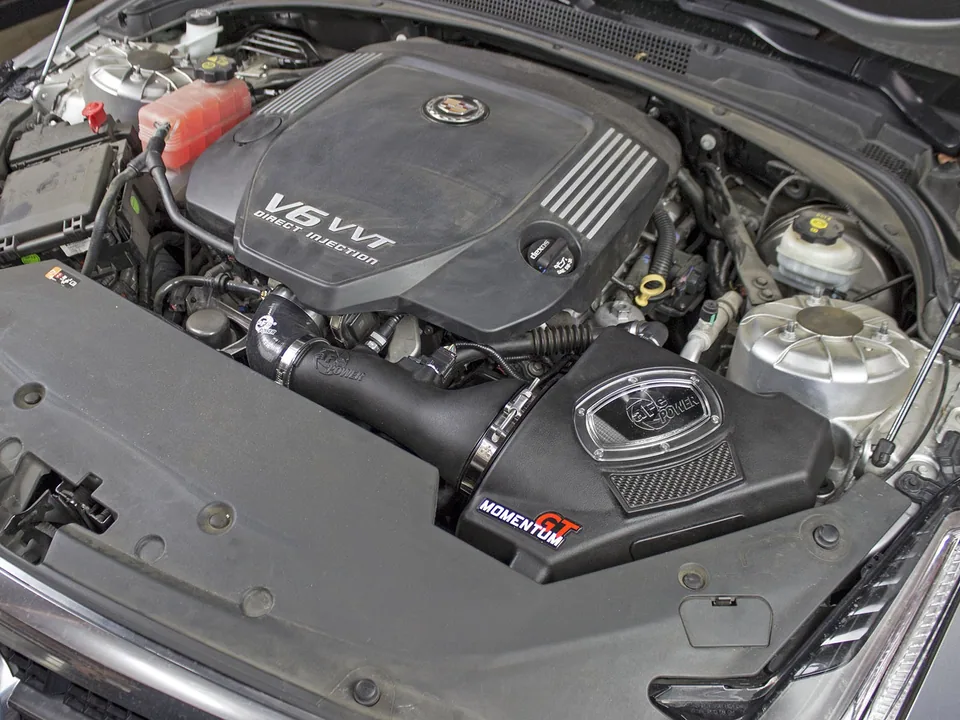 aFe Momentum Air Intake System PRO Dry S Stage-2 13-16 Cadillac ATS 3.6L V6 51-74205 2 of 6