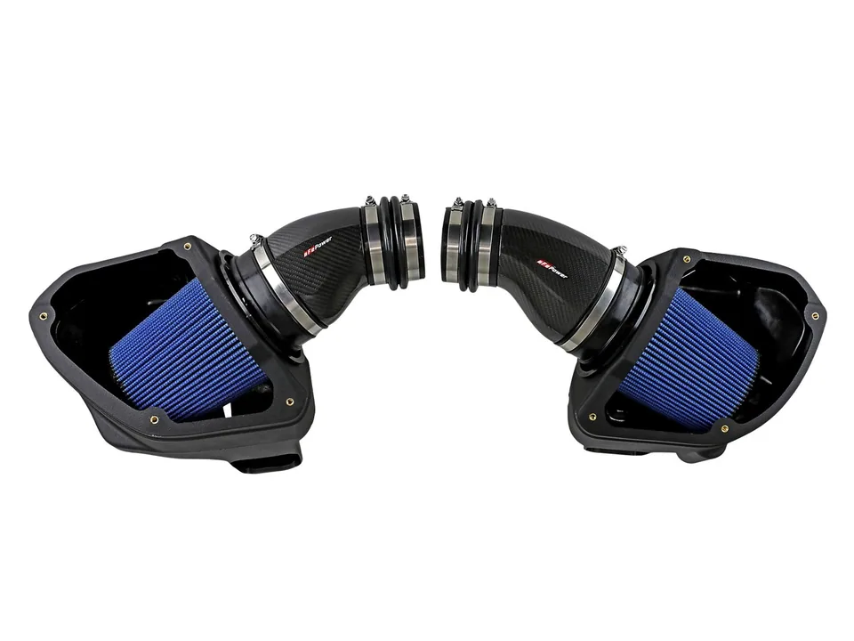 aFe Momentum Black Series Carbon Fiber Pro 5R Air Intake System BMW M5 (F90) 18-23 58-10005R 6 of 6