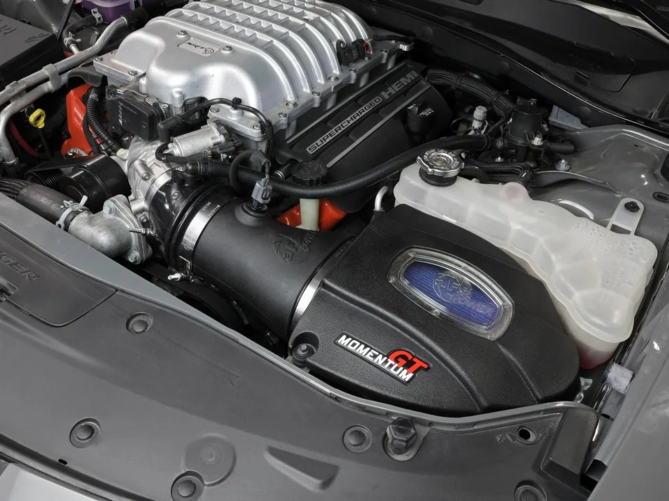 aFe Momentum GT 17-23 Dodge Charger/Challenger SRT Hellcat CAI(w/ Pro 5R Media Filter) 50-72205R 3 of 6