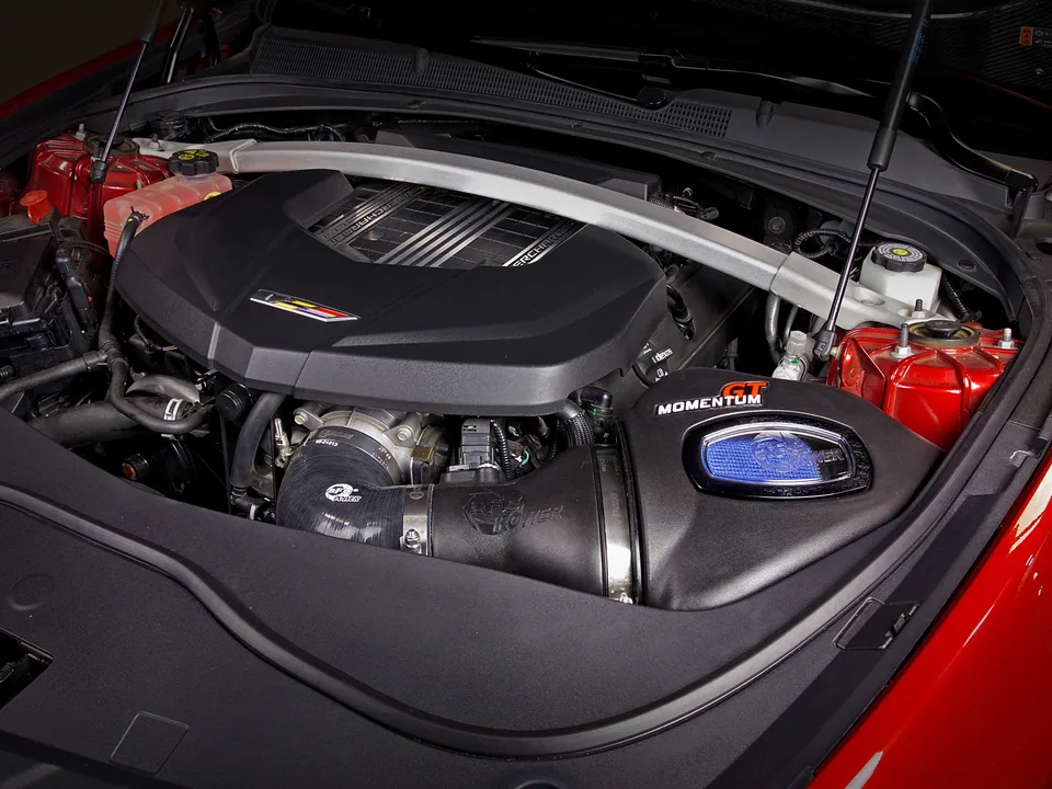 aFe Momentum GT Pro 5R Cold Air Intake System 16-19 Cadillac CTS-V 6.2L SC 50-70049R 3 of 6