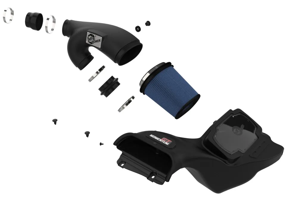 aFe Momentum GT Pro 5R Cold Air Intake System 2021+ Ford F-150 V6-3.5L (tt) 50-70072R 2 of 6