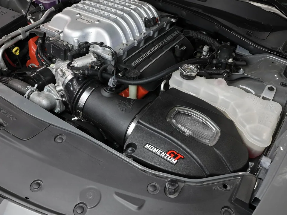 aFe Momentum GT Pro DRY S Air Intake System, 17-23 Dodge Challenger / Charger SRT Hellcat 50-72205D 3 of 6