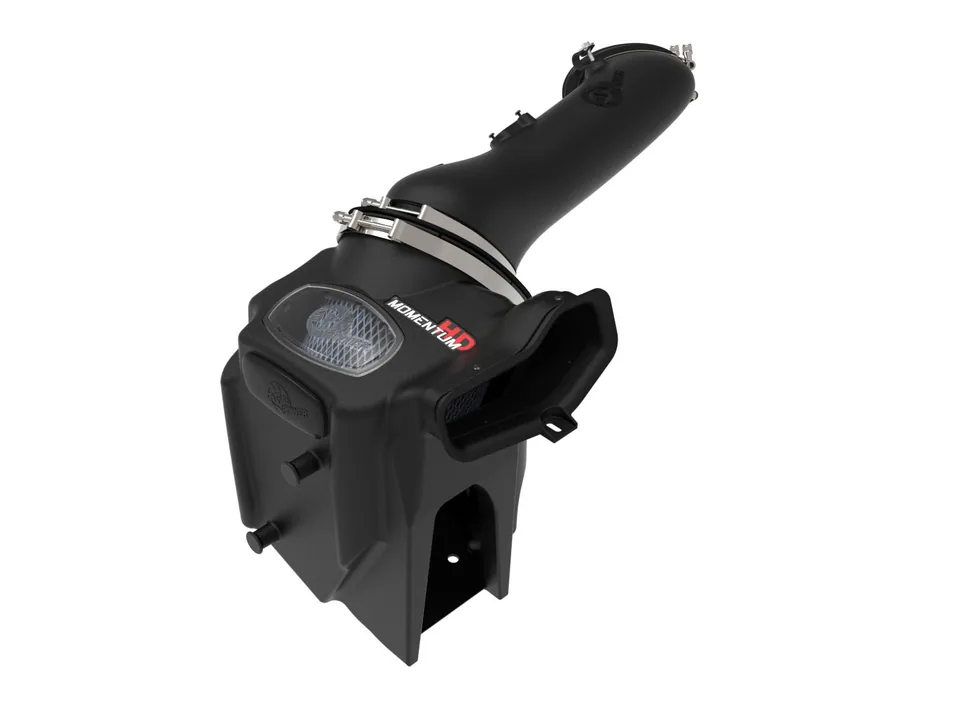 aFe Momentum HD Cold Air Intake System w/Pro 10R Filter 20-22 Ford F250/350 Power Stroke V8-6.7L (td) 50-70007T 1 of 6