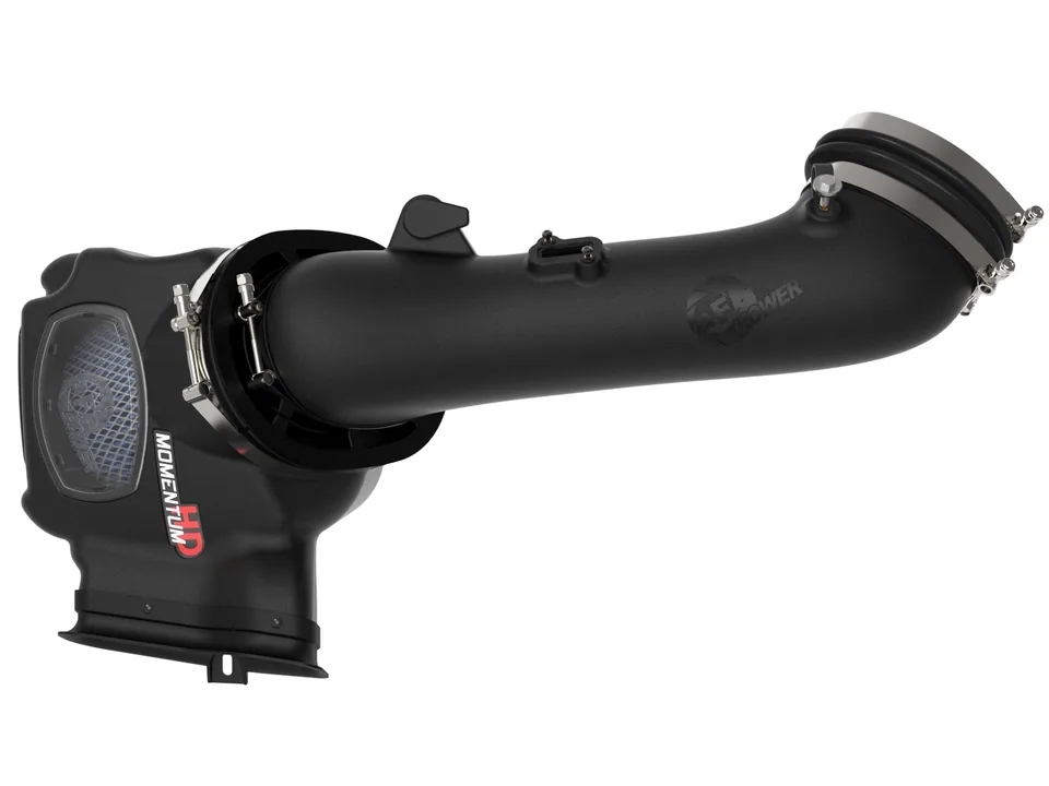 aFe Momentum HD Cold Air Intake System w/Pro 10R Filter 20-22 Ford F250/350 Power Stroke V8-6.7L (td) 50-70007T 5 of 6