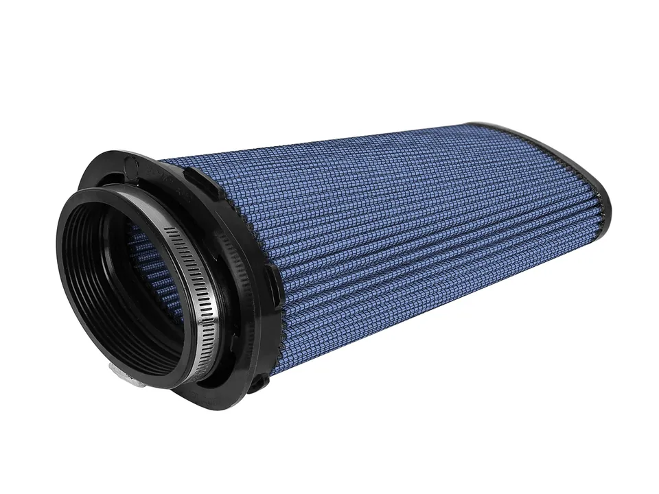 aFe Momentum Replac Air Filter w/Pro 5R Media (Pair) 5x2.25in F/6.25x3.75in B/5.25x2.25in T/11in H 24-90109-MA 2 of 4