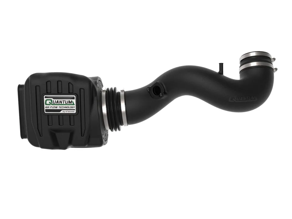 aFe Quantum Cold Air Intake System w/ Pro Dry S Media 09-13 GM Silverado / Sierra  and Trucks V8-4.8/5.3/6.2L 53-10029D 5 of 6